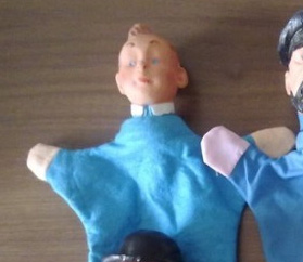 Marionnette de Tintin