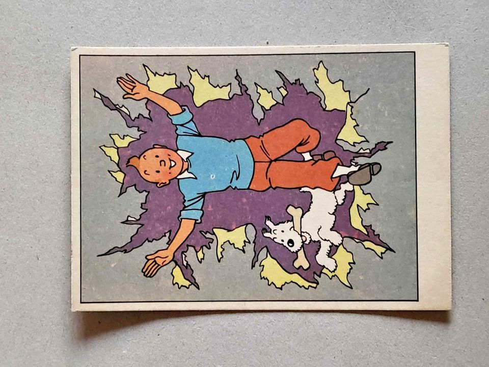 Tintin bras levé Tintin bras levé