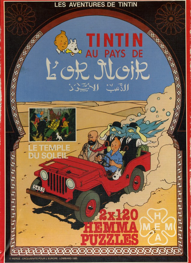 Au pays de l'Or Noir - Le Temple du Soleil Au pays de l'Or Noir - Le Temple du Soleil