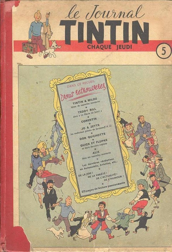 Recueil Tintin (éd. Française) n° 5 Recueil Tintin (éd. Française) n° 5
