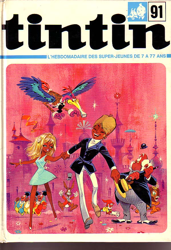 Recueil Tintin (éd. Française) n° 91 Recueil Tintin (éd. Française) n° 91