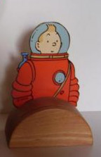 Tirelire Tintin cosmonaute